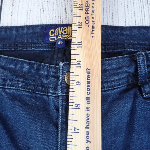 Cavalli Class Straight Leg Denim Jeans Mens Size 36 - Picture 8 of 10